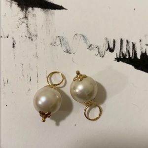 Charm for hoop earrings